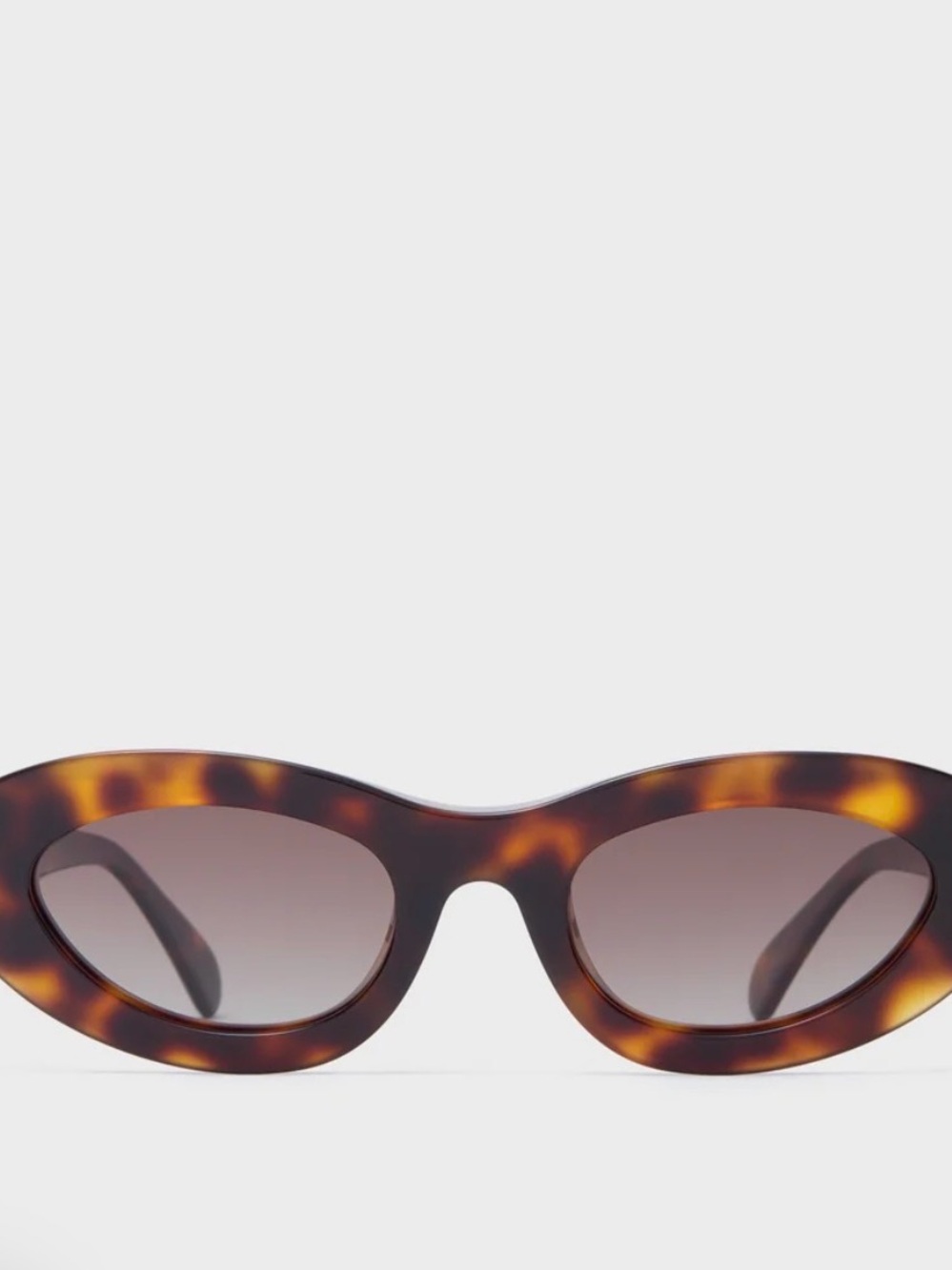 Anine Bing Tortoiseshell Roma Sunglasses